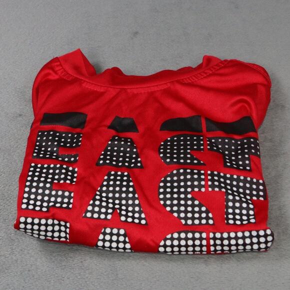 RBX Kids Athletic T-Shirt Red Black “BEAST” Graphic Performance Tee Size 5/6 - Picture 8 of 8